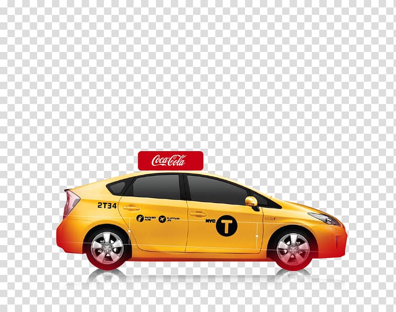 2012 Toyota Prius Plug-in Car 2012 Toyota Prius c Hybrid vehicle, taxi transparent background PNG clipart