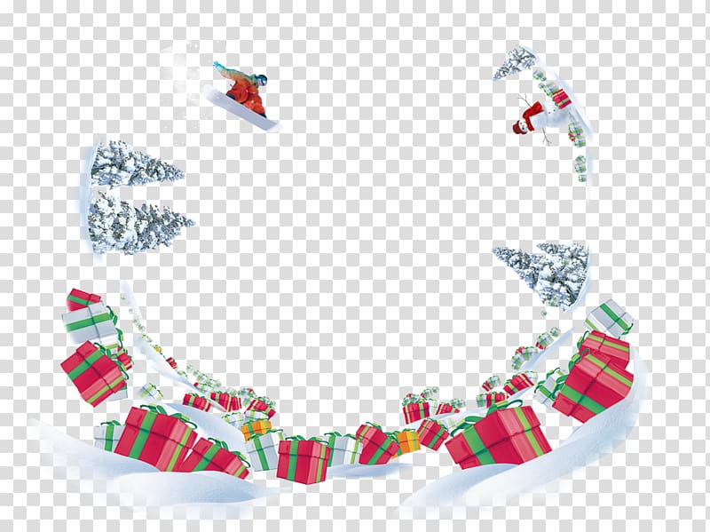 Winter Gift Snow, Winter background transparent background PNG clipart