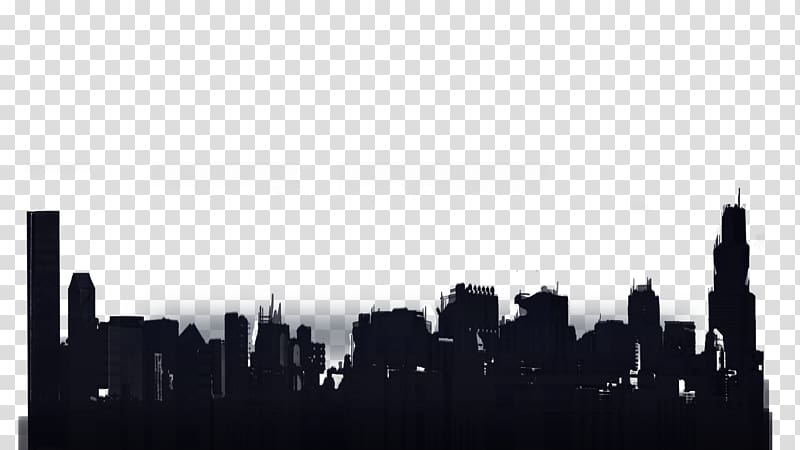 Skyline Skyscraper Silhouette Gospel of Luke Building, Dungeon Nightmares transparent background PNG clipart