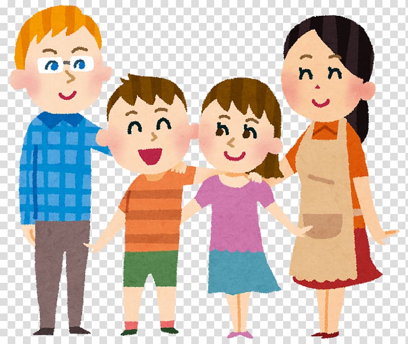 Nuclear family いらすとや Child Person, Family transparent background PNG clipart