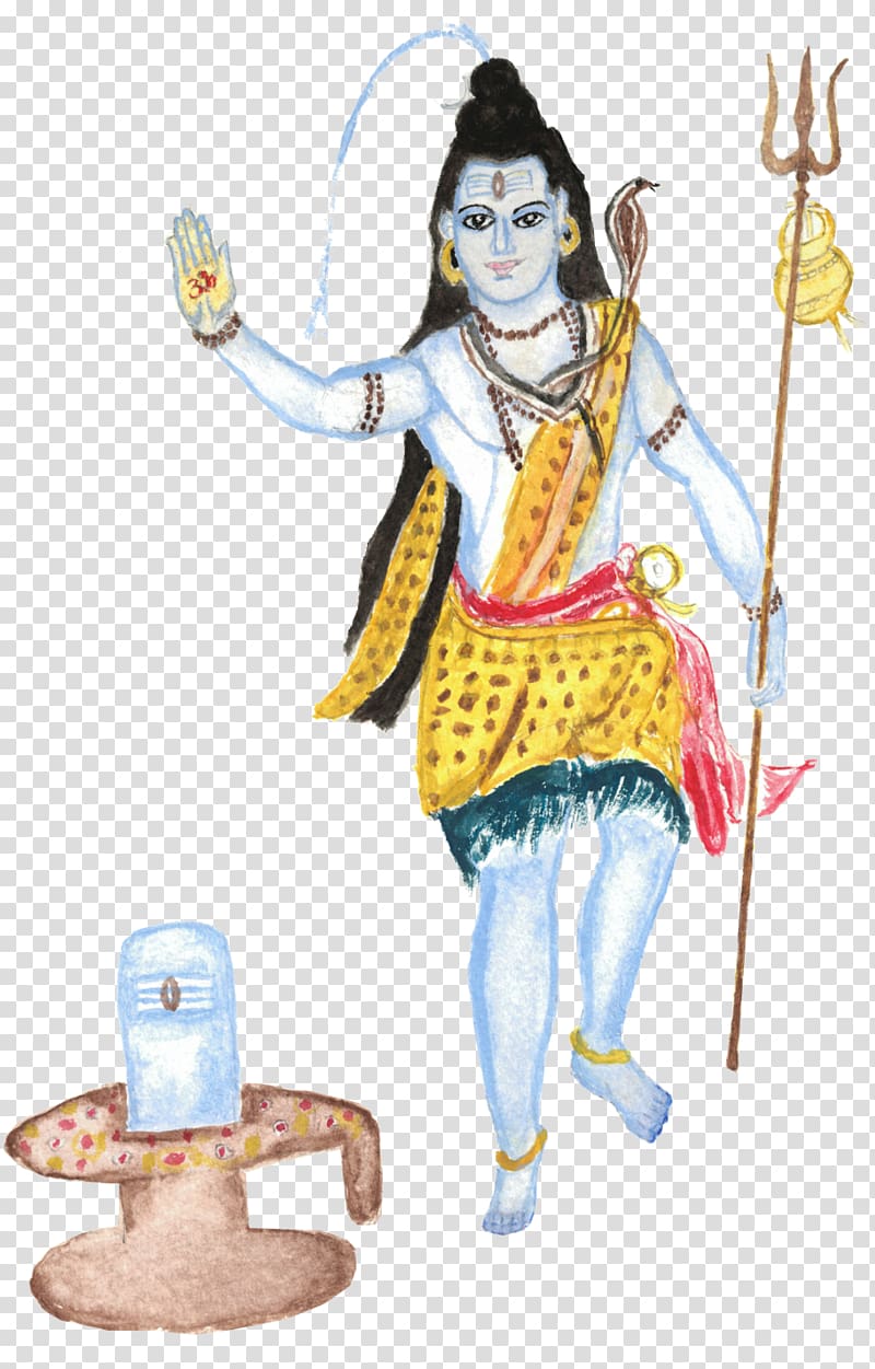 Costume design Art Fashion illustration, lord shiva transparent background PNG clipart