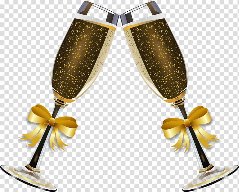 Wedding Toast , Champagne Cheers transparent background PNG clipart