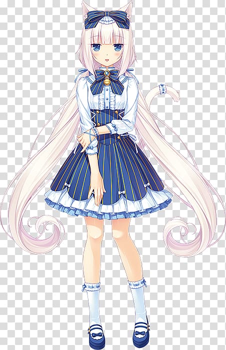 Nekopara Vanilla Chocolate Catgirl Cheesecake, vanilla transparent background PNG clipart