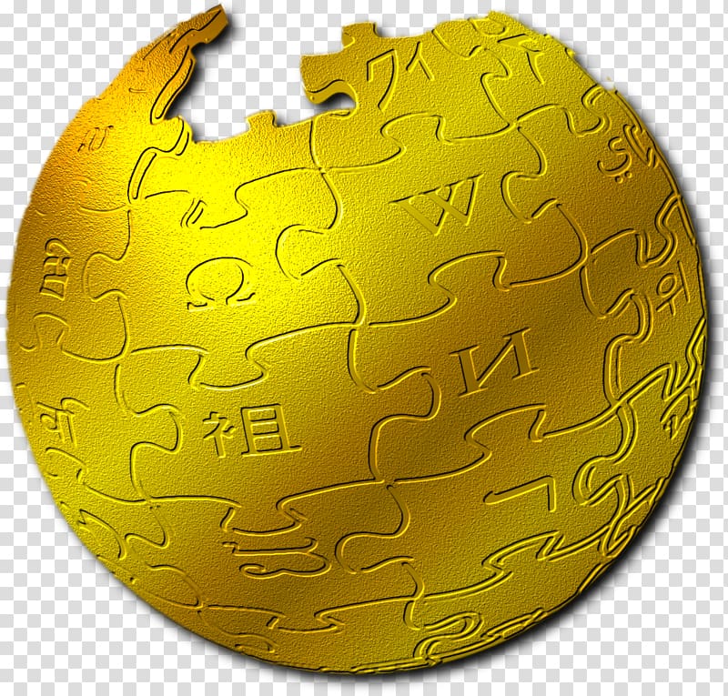 Wikimedia Foundation Wikipedia Encyclopedia L\'Homme et la Mer, golden transparent background PNG clipart