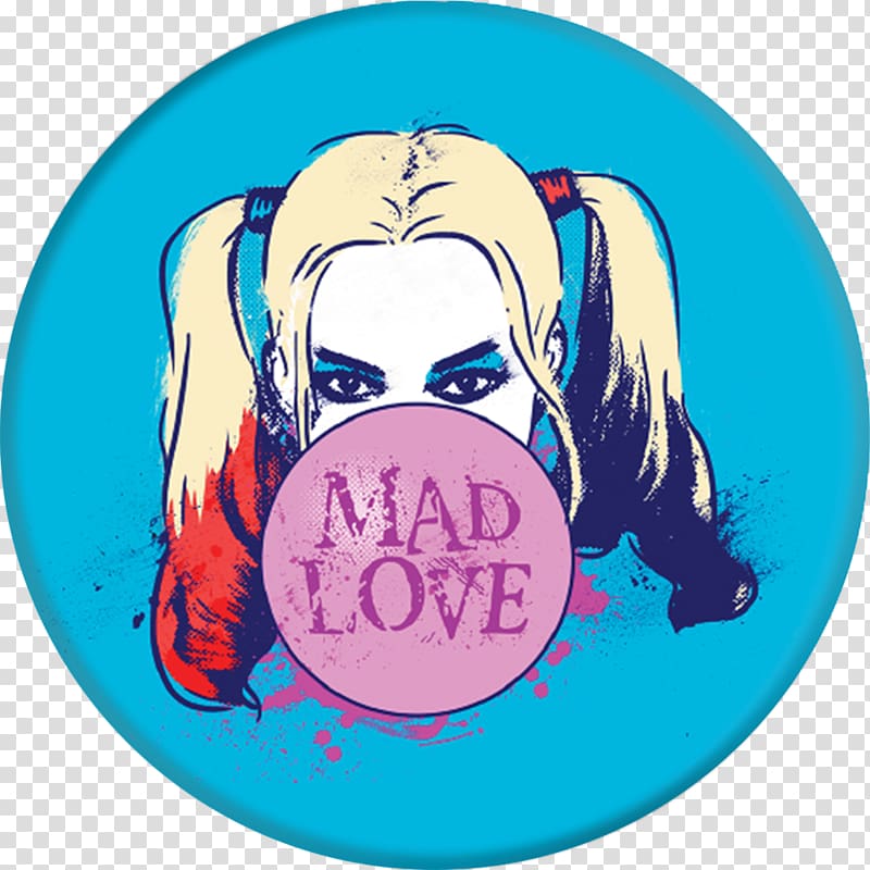 PopSockets Grip Stand Mobile Phones PopSockets PopClip Mount Handheld Devices, harley quinn suicide squad transparent background PNG clipart