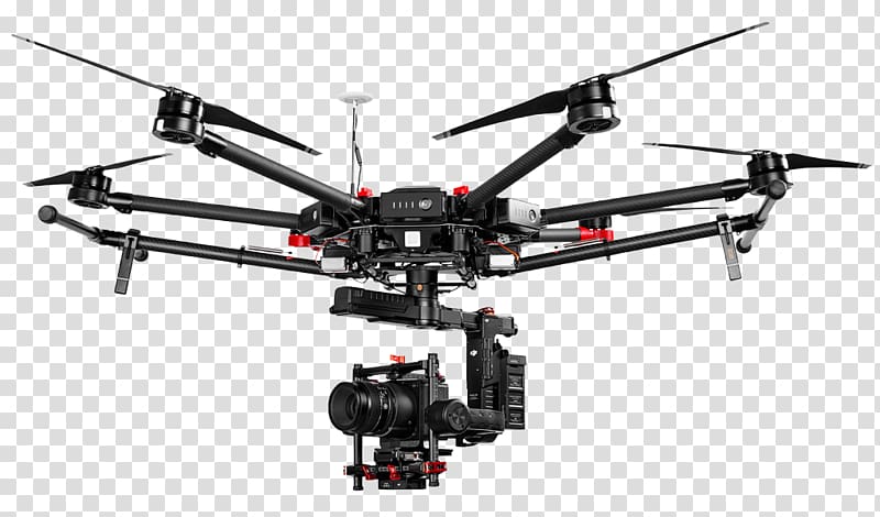 DJI Matrice 600 Pro Phase One Unmanned aerial vehicle Mavic Pro, camera transparent background PNG clipart