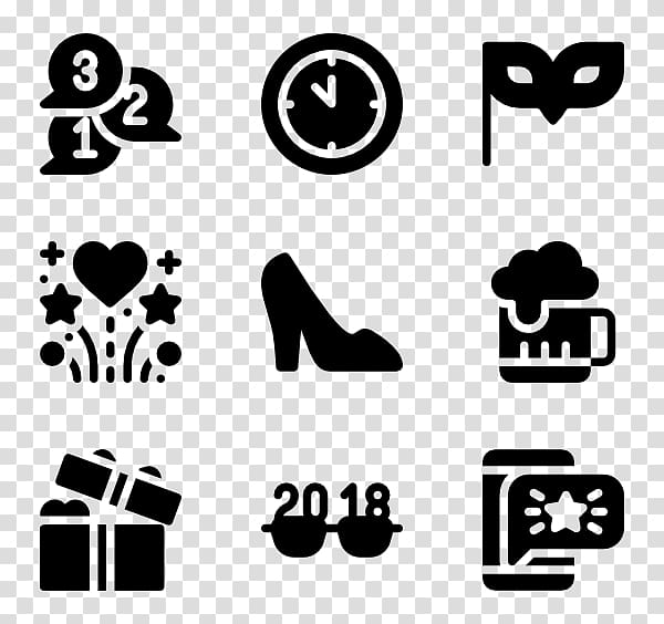 Computer Icons Encapsulated PostScript, new year auspicious font transparent background PNG clipart