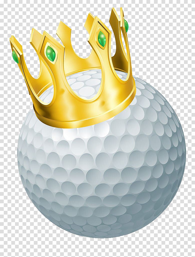 small ball with crown transparent background PNG clipart