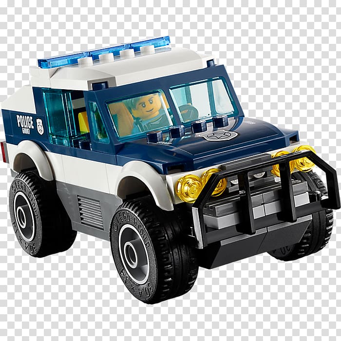 Police LEGO 60007 City High Speed Chase Lego City Car chase, Police transparent background PNG clipart