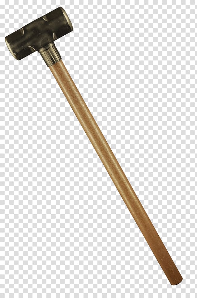Sledgehammer Hand tool larp axe Live action role-playing game, hammer transparent background PNG clipart