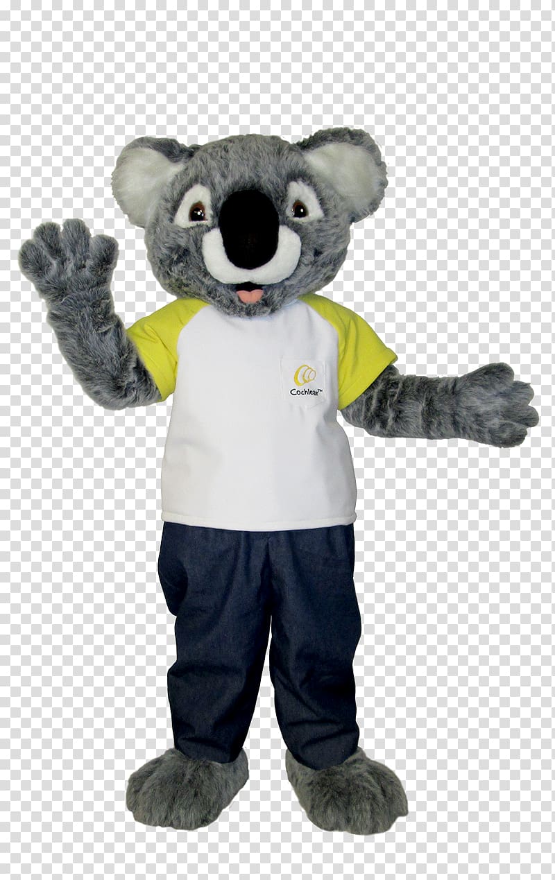 Koala Teddy bear Mascot Cochlear Limited, koala transparent background PNG clipart