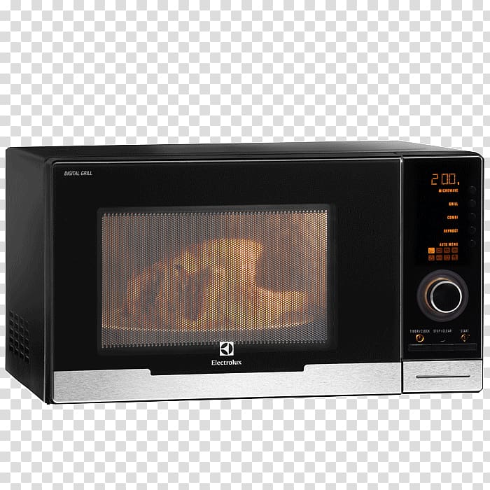Microwave Ovens Electrolux Home appliance Vacuum cleaner Small appliance, Oven transparent background PNG clipart