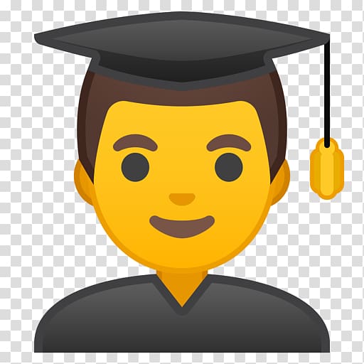 Emojipedia Apple Color Emoji iPhone Google, graduate transparent ...