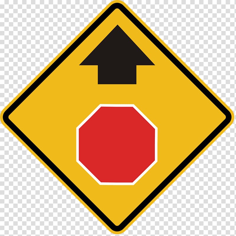 Traffic sign Stop sign Warning sign Manual on Uniform Traffic Control Devices, road column transparent background PNG clipart