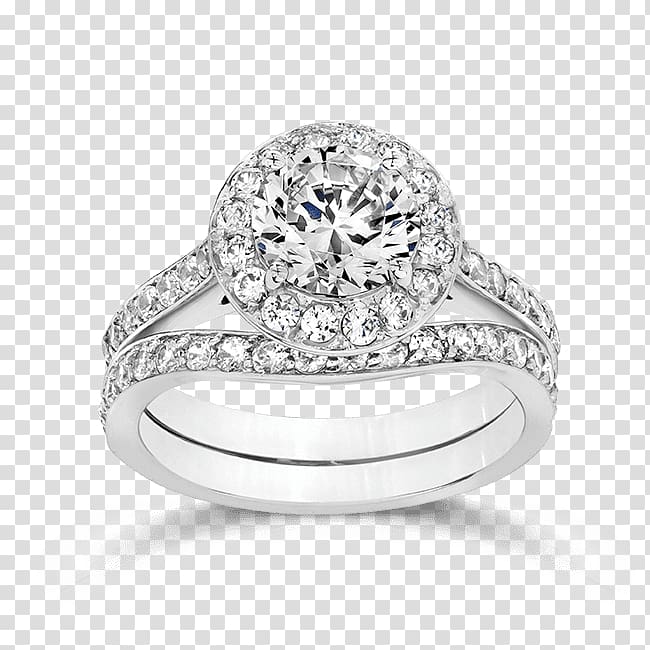Engagement ring Gemological Institute of America Diamond cut, cubic zirconia bridal sets transparent background PNG clipart
