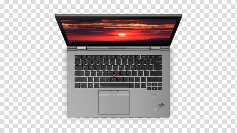 ThinkPad X Series ThinkPad X1 Carbon Laptop Kaby Lake Lenovo, Laptop transparent background PNG clipart