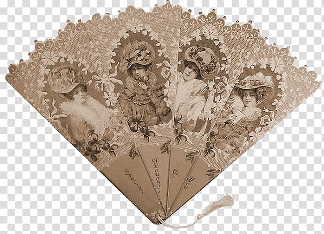 Victorian era Hand fan Paper Auringonvarjo, fan transparent background PNG clipart