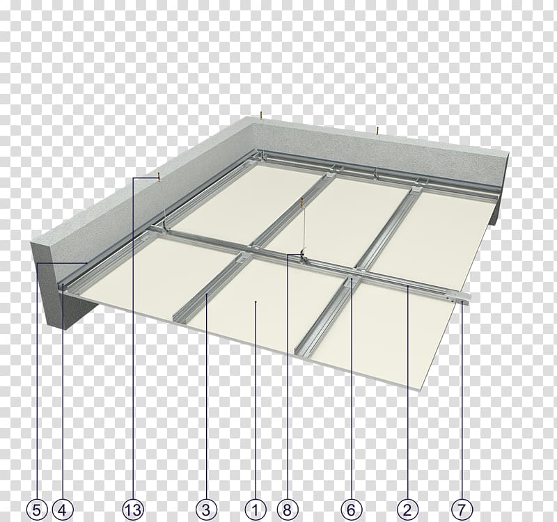 Dropped ceiling Drywall Gypsum Building Materials, building transparent background PNG clipart