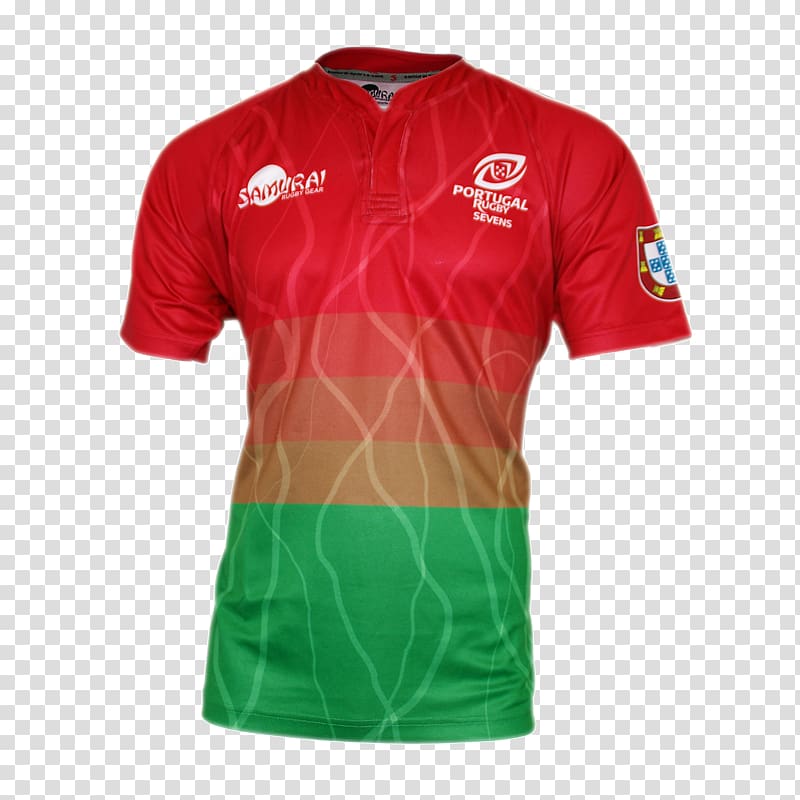T-shirt Portugal national rugby sevens team Portugal national rugby union team Jersey Sportswear, polo shirt transparent background PNG clipart