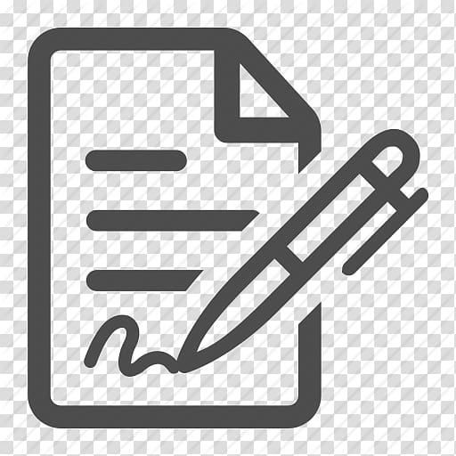 worksheet and pen icon illustration, Computer Icons Document Sign Contract , Free Icon Contract transparent background PNG clipart