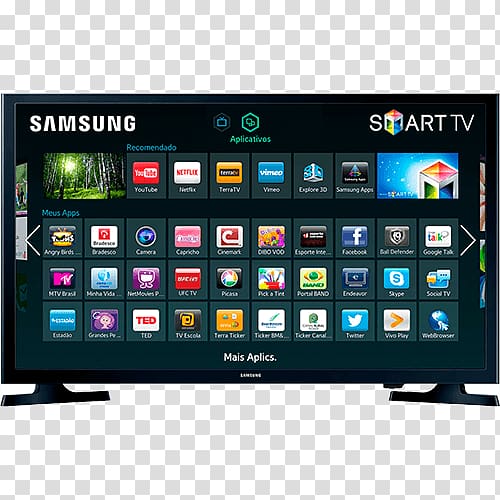 Samsung J4300 Smart TV LED-backlit LCD High-definition television, samsung transparent background PNG clipart