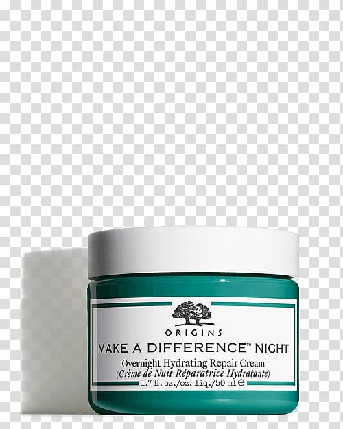 Moisturizer Origins High-Potency Night-A-Mins Mineral-Enriched Renewal Cream Origins Make a Difference Plus+ Rejuvenating Treatment, MAKE A DIFFERENCE transparent background PNG clipart