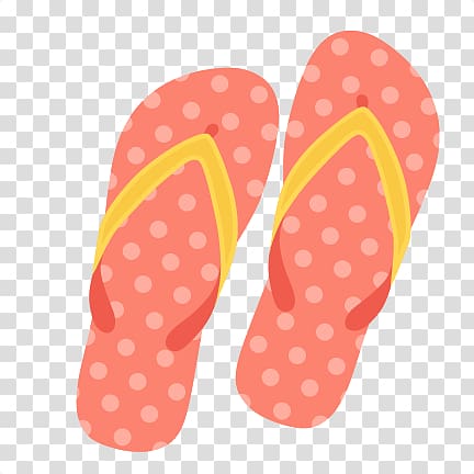 Flip-flops transparent background PNG clipart