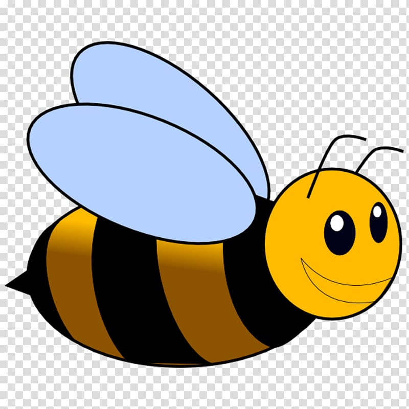 Western honey bee Las abejas Apidae Abeja Haragana, La, cartoon bee transparent background PNG clipart