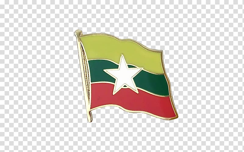 Burma Flag of Myanmar Fahne Lapel pin, Flag transparent background PNG clipart