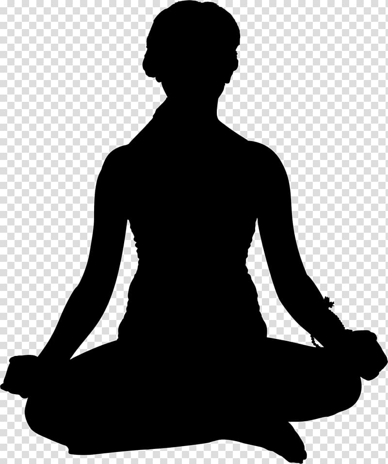 Yoga Vriksasana , meditating transparent background PNG clipart