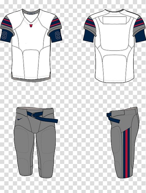 Jersey Florida Blazers Uniform Nike American football, Blank Football Uniform On Paper transparent background PNG clipart