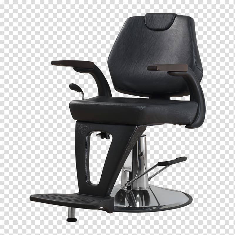 Barber Fauteuil Beauty Chair Recliner, chair transparent background PNG clipart