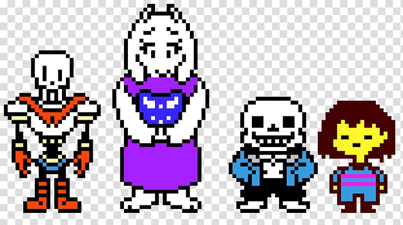 Undertale Toriel Bead Flowey Pixel art, others transparent background PNG clipart