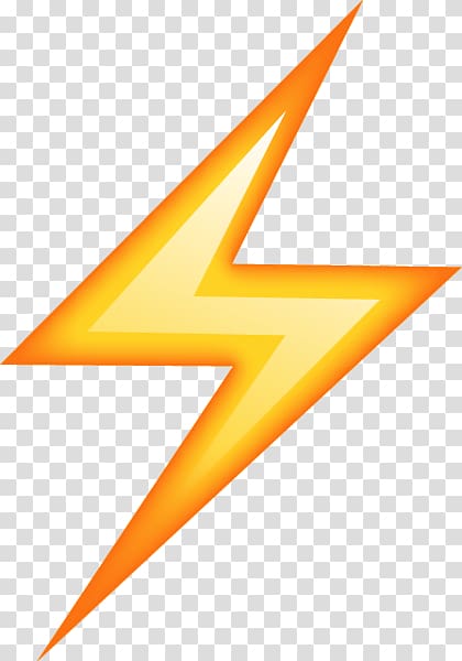 Emoji Pop! Lightning Sticker Thunder, Icon emoji transparent background PNG clipart