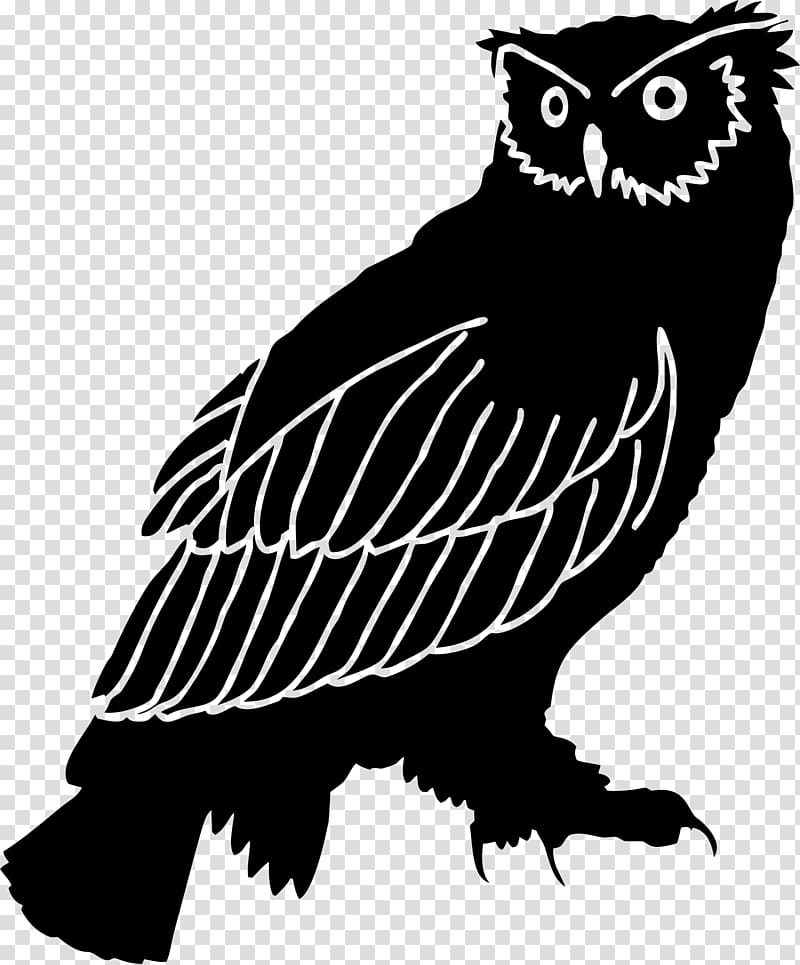 Owl Silhouette , owls transparent background PNG clipart