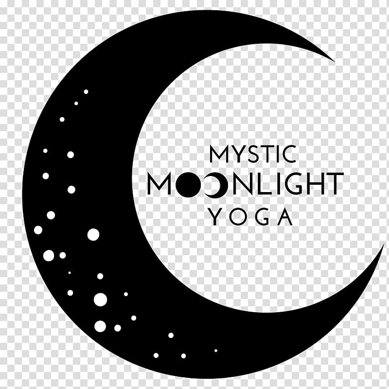 Somerset Moonlight Yoga Mysticism Logo, moonlight logo transparent background PNG clipart