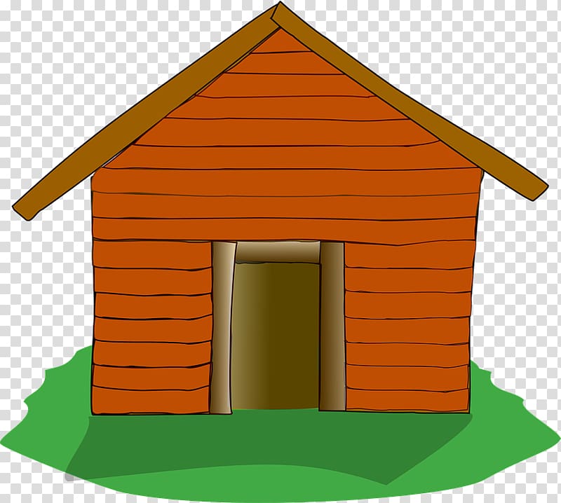 Domestic pig House The Three Little Pigs Brick , hut transparent background PNG clipart