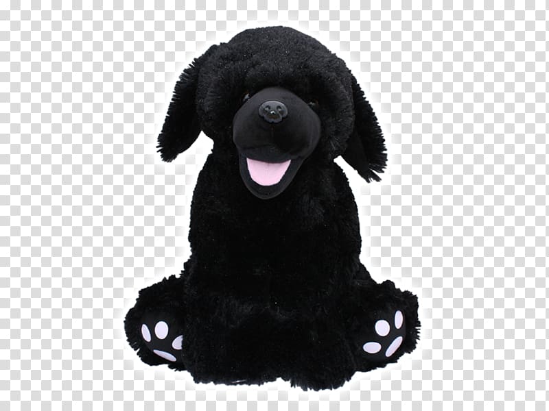Flat-Coated Retriever Labrador Retriever Puppy Stuffed Animals & Cuddly Toys Bear, puppy transparent background PNG clipart