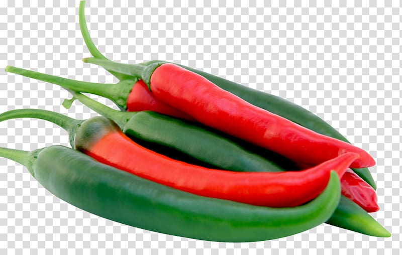 green and red chilies , Chili pepper Jal-jeera Mirchi ka salan Vegetable Capsicum, Red and Green Chilli Peppers, Pix transparent background PNG clipart