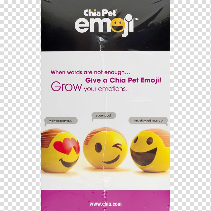 Chia Pet Emoji Chia seed Smiley, Emoji transparent background PNG clipart