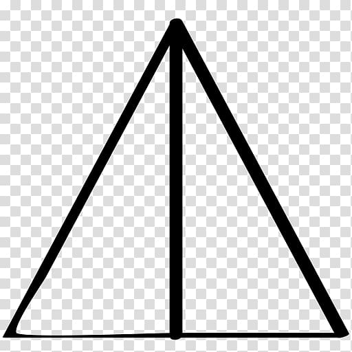 Triangle Black M Font, sketch arrow transparent background PNG clipart