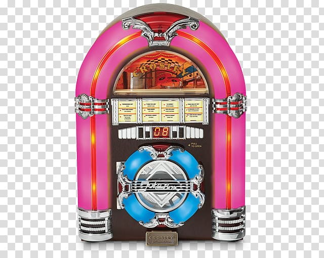 Jukebox CD player Compact disc Crosley CD-R, radio transparent background PNG clipart