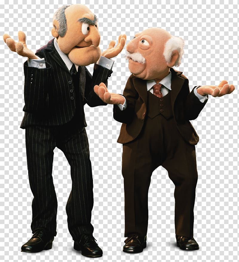 Beaker Fozzie Bear Animal Uncle Deadly Statler and Waldorf, Shows transparent background PNG clipart