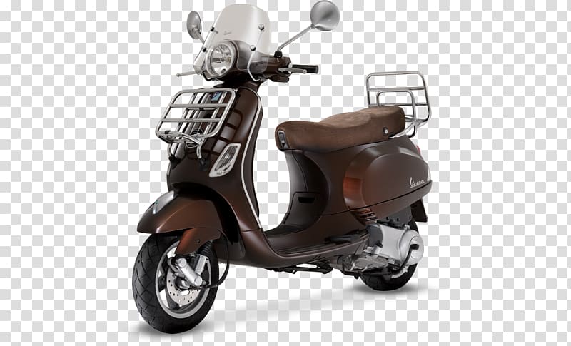 Vespa GTS Scooter Piaggio Vespa LX 150, scooter transparent background PNG clipart
