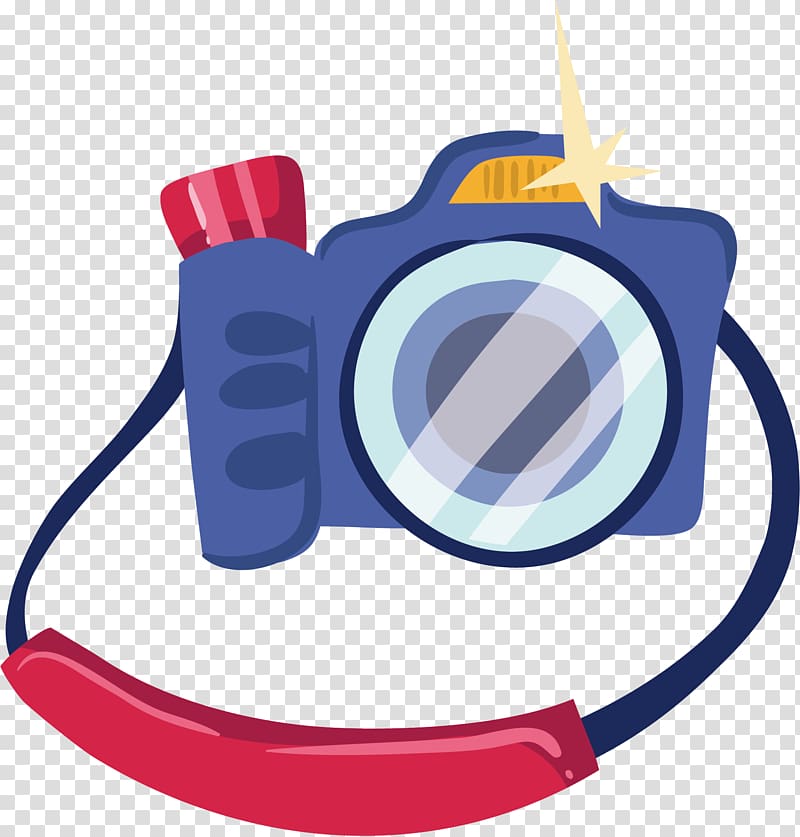 Camera lens , Blue camera transparent background PNG clipart