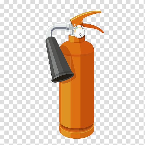 Fire extinguisher Firefighting Drawing Firefighter, Cartoon fire extinguisher transparent background PNG clipart