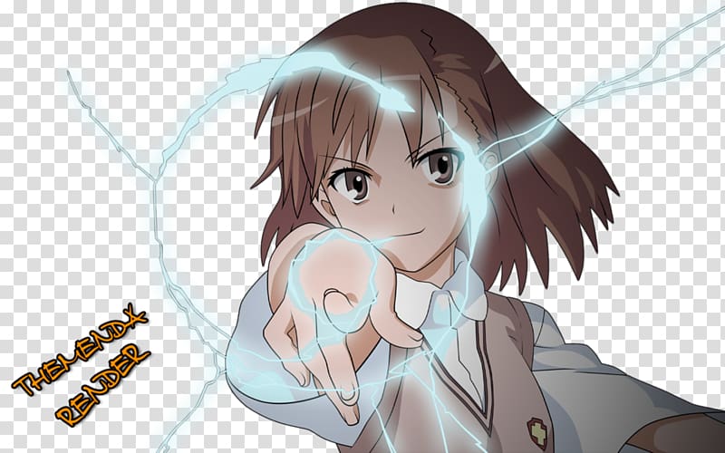 Mikoto Misaka Anime A Certain Magical Index A Certain Scientific Railgun Kamijou Touma, Anime transparent background PNG clipart