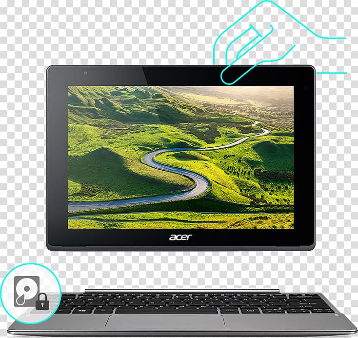 Laptop Acer Aspire Intel Atom Tablet Computers, Laptop transparent background PNG clipart