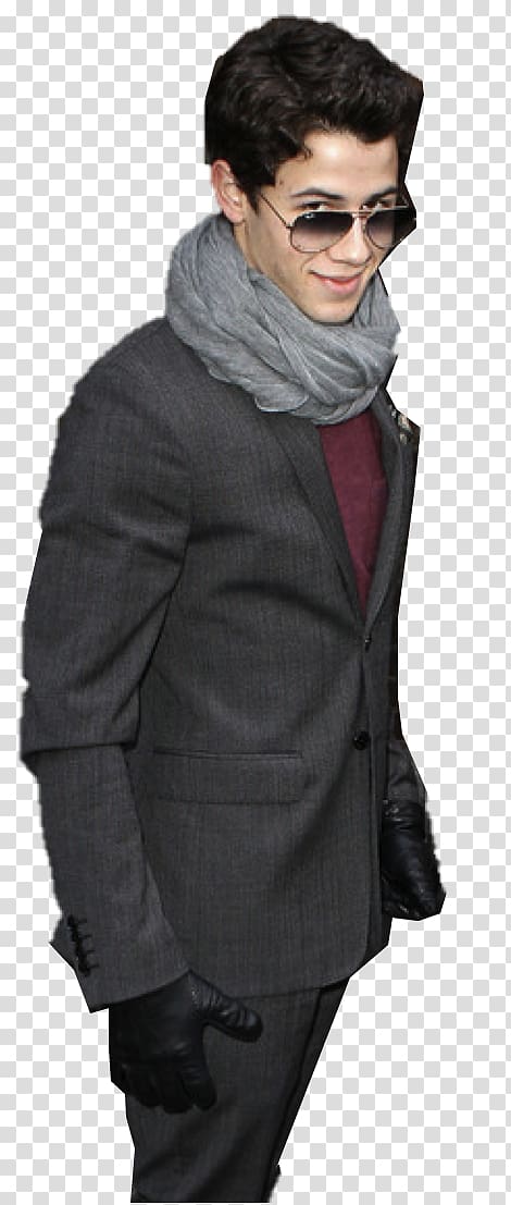 Fur clothing Hoodie Coat Sleeve, Nick Jonas transparent background PNG clipart