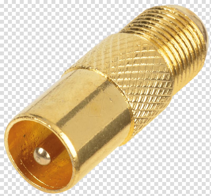 F connector Coaxial cable Electrical connector Television, transparent background PNG clipart